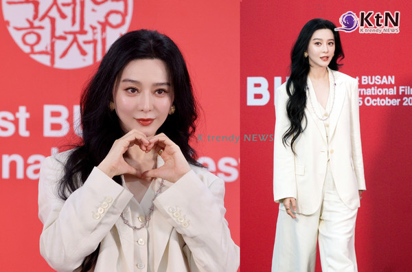 [31th BIFF 현장포토]  판빙빙은 7일 오후 부산 해운대구 영화의전당 비프힐에서 열린 제31회 부산국제영화제(BIFF 2026) '미친 노인의 일기'와 '그녀가 말했다' 기자회견에 참석했다.  사진=2026. 10.07 .K trendy NEWS DB ⓒ케이 트렌디뉴스 무단전재 및 수집, 재배포금지