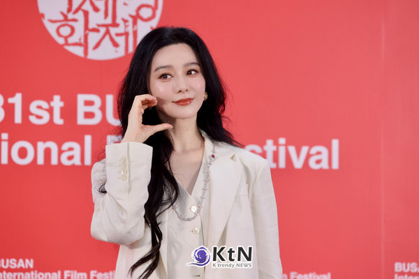 [31th BIFF 현장포토]  판빙빙은 7일 오후 부산 해운대구 영화의전당 비프힐에서 열린 제31회 부산국제영화제(BIFF 2026) '미친 노인의 일기'와 '그녀가 말했다' 기자회견에 참석했다.  사진=2026. 10.07 .K trendy NEWS DB ⓒ케이 트렌디뉴스 무단전재 및 수집, 재배포금지