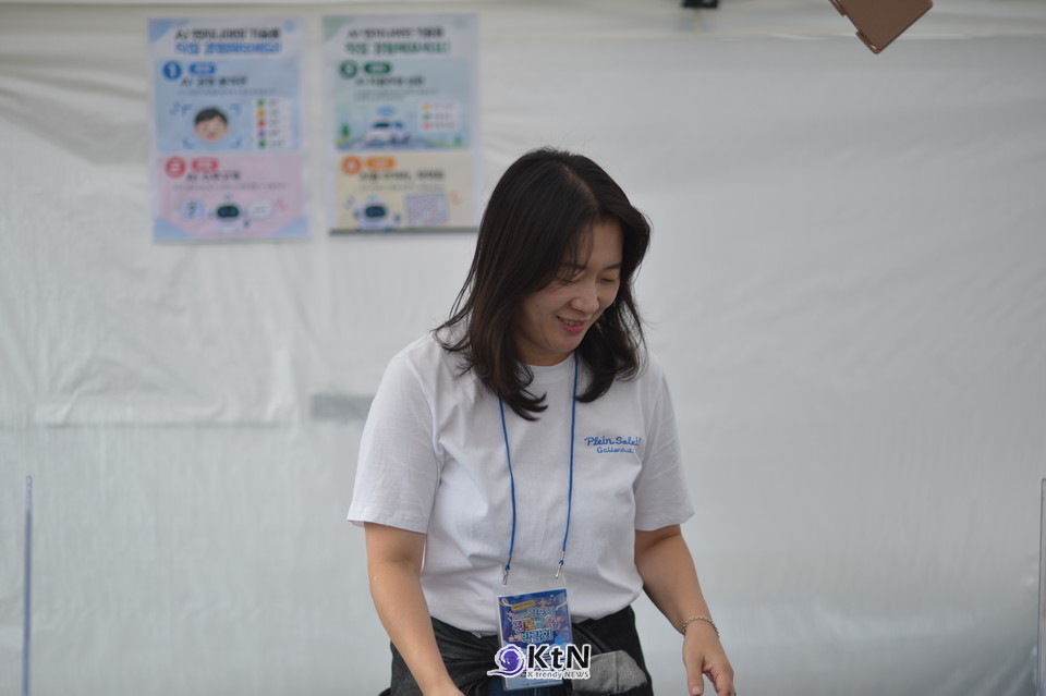 이진주 서포터즈도 학생들이 AI를 어렵거나 두려운 기술로만 받아들이지 않았으면 좋겠다고 했다.  /사진=K trendy NEWS DB ⓒ케이 트렌디뉴스 무단전재 및 수집, 재배포금지