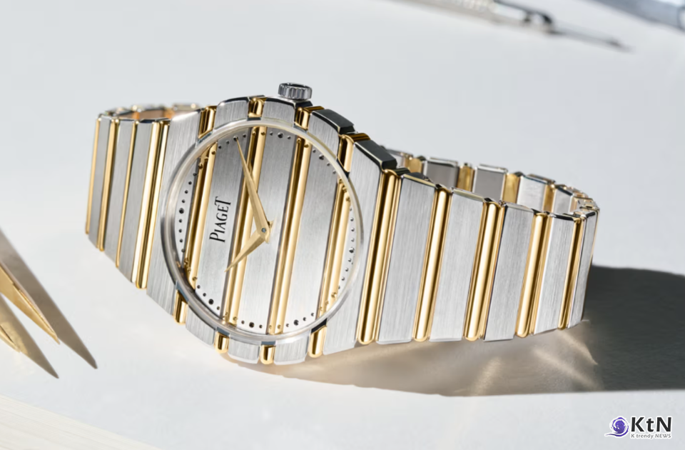 Piaget Revives the Polo 79 in White and Yellow Gold. 사진=Piaget, K trendy NEWS DB ⓒ케이 트렌디뉴스 무단전재 및 수집, 재배포금지