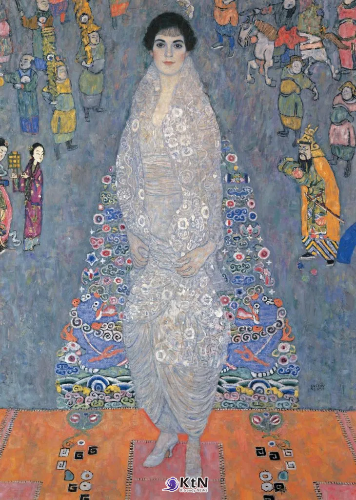 구스타프 클림트, '엘리자베트 레더러의 초상(Portrait of Elisabeth Lederer)', 1914~1916. 2025년 11월 뉴욕 소더비에서 2억3640만 달러에 낙찰돼 클림트의 경매 최고가를 기록했다. 사진=Sotheby's New York