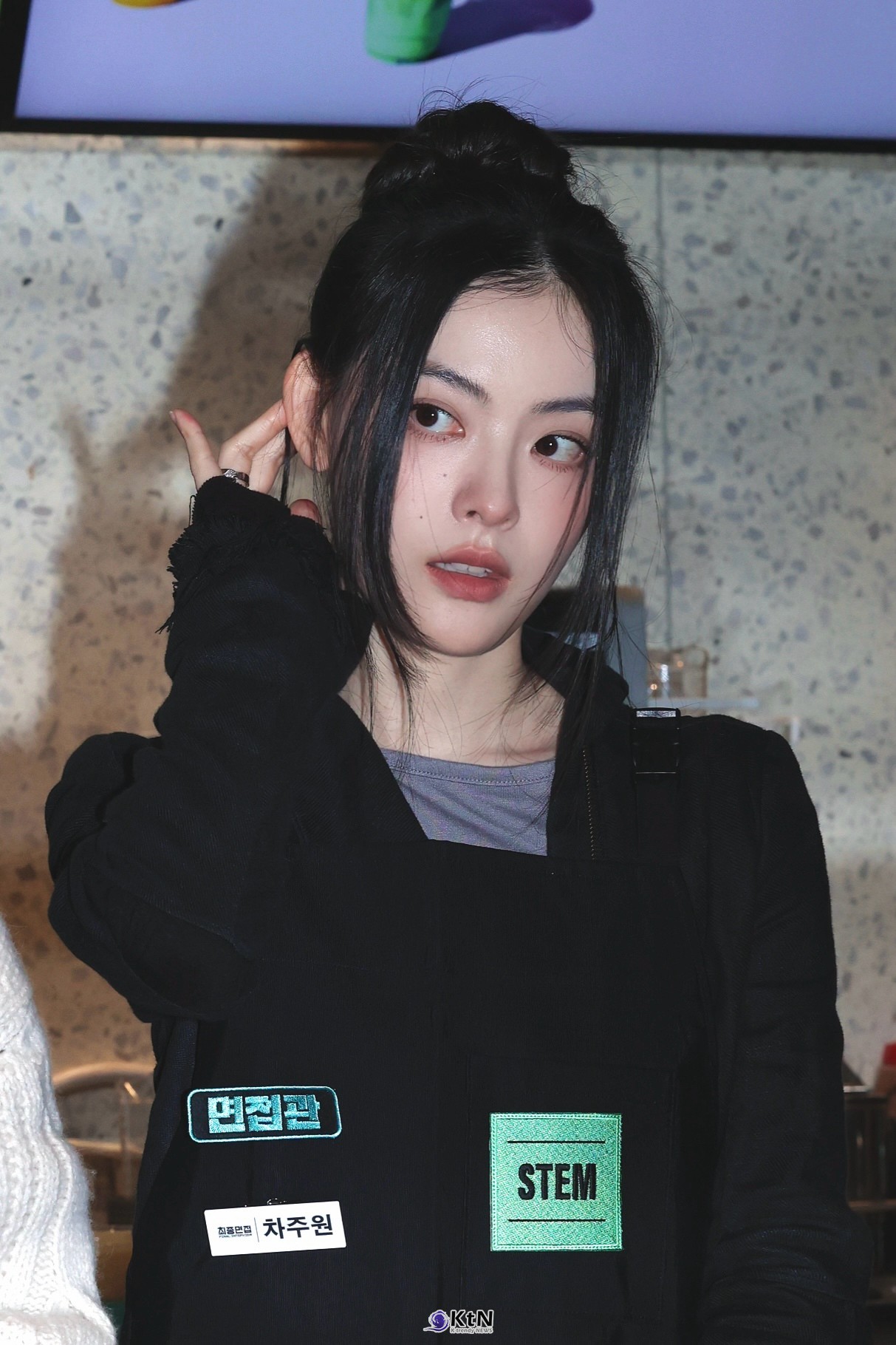 [KtN 현장포토] 배강희, 블랙 앞치마 찰떡 소화…시크한 ‘일일 면접관’ 코엑스 스템커피서 열린 ‘최종면접’ 오프라인 이벤트 참석   사진=2026. 10.31 K trendy NEWS DB ⓒ케이 트렌디뉴스 무단전재 및 수집, 재배포금지